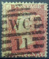 GREAT BRITAIN - Canceled Penny Red - Plate 94 - Sc# 33, SG# 43 - Queen Victoria 1p - Oblitérés