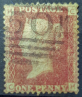 GREAT BRITAIN - Canceled Penny Red - Plate 78 - Sc# 33, SG# 43 - Queen Victoria 1p - Oblitérés