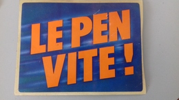 AC LE PEN VITE 10X7,5 CM - Banque & Assurance