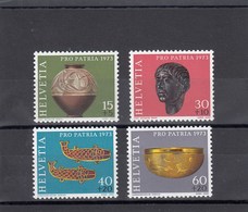 Suisse - 1973 - Neufs** - N° YT 926/29 - Trésors Archéologiques - Ongebruikt