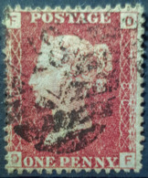 GREAT BRITAIN - Canceled Penny Red - Plate 86 - Sc# 33, SG# 43 - Queen Victoria 1p - Usados