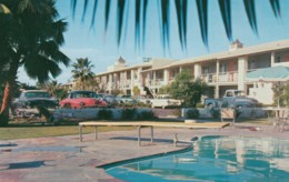 Phoenix Arizona, Desert Inn Motel Lodging, Autos C1950s Vintage Postcard - Phoenix