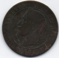 Napoléon III  10 Centimes 1863 K - 10 Centimes