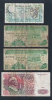 Set Of 4 Pcs. Old Mixed Banknote - Mauritius,  Russia CCCP & REPVBBLICA ITALIANA (#122) - Singapur