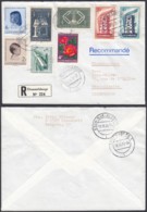 Luxembourg 1976 -Lettre Recommandé Avec Nº5125/6 + 512/3 Pour Allemagne (BE) DC3763 - Covers & Documents