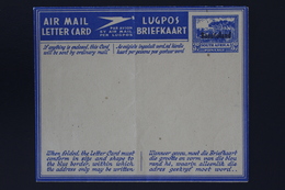 BASUTOLAND Airmail Letter Card  HG F2   Onused Fold - 1933-1964 Crown Colony