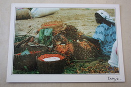 Africa, Ghana - Old Postcard  - Market - Ghana - Gold Coast