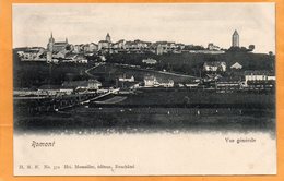 Romont Switzerland 1900 Postcard - Romont