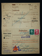 Deutsche Reich  Complete NACHNAME  ZURUCK 1929 - Lettres & Documents