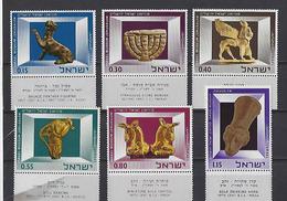 Israël:  319/324 ** - Unused Stamps (with Tabs)