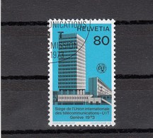 Suissi - 1973 - Oblit - N° YT 441 - UIT - Dienstzegels
