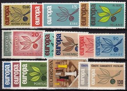 Europa CEPT 1965, Collection Of 17 Stamps / 9 Sets (MNH, **) - Sammlungen