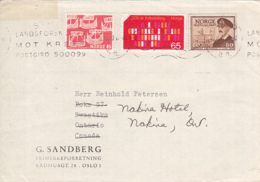 Norway 1970 Cover To Canada 1? 10 70 Slogan Cancel - Lettres & Documents