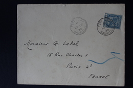 MAURITIUS Cover PORT LOUIS  -> PARIS 1926 - Maurice (...-1967)