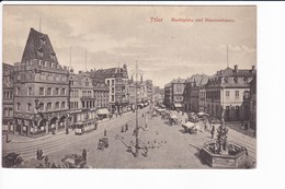 Trier - Markplatz Und Simeonstrasse. - Trier