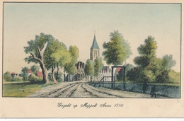 CPA - Pays-Bas - Meppel - Gezicht Op Meppel Anno 1780 - Meppel