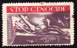 Judaica "Stop Genocide" In Lithuania Cinderella - Jewish