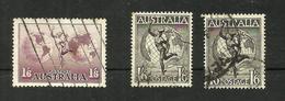 Australie Poste Aérienne N°6 à 8 Cote 3.95 Euros - Used Stamps