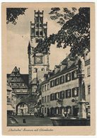 Freiburg, Oberlinden-Brunnen Mit Schwabentor - Freiburg I. Br.