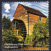 2017 Wind And Watermills - Cheddleton Flint Mill, Staffordshire  £1.40 SG3952 - Used Stamps