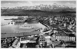 Romanshorn Mit Säntiskette - Boot -  Dampfschiff - Steamboat - Boat -  Barca - Bateau à Vapeur - Horn