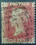 GREAT BRITAIN - Canceled Penny Red - Plate 96 - Sc# 33, SG# 43 - Queen Victoria 1p - Oblitérés