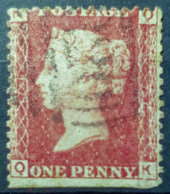 GREAT BRITAIN - Canceled Penny Red - Plate 76 - Sc# 33, SG# 43 - Queen Victoria 1p - Oblitérés