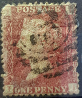 GREAT BRITAIN - Canceled Penny Red - Plate 133 - Sc# 33, SG# 43 - Queen Victoria 1p - Gebraucht