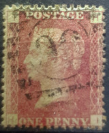 GREAT BRITAIN - Canceled Penny Red - Plate 145 - Sc# 33, SG# 43 - Queen Victoria 1p - Gebruikt