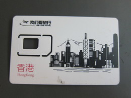 GSM SIM Card, We Love Travel, No Chip,only Frame - Hongkong