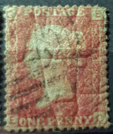 GREAT BRITAIN - Canceled Penny Red - Plate 204 - Sc# 33, SG# 43 - Queen Victoria 1p - Gebraucht