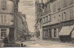 77 MONTEREAU  La Grosse Pompe Et La Grande Rue - Montereau