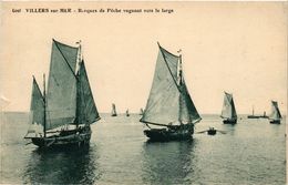 CPA VILLERS-sur-MER - Barques De Peche (276449) - Villers Sur Mer