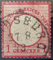 DEUTSCHES REICH - Canceled - Mi 19 - 1g Grosses Brustschild - Used Stamps