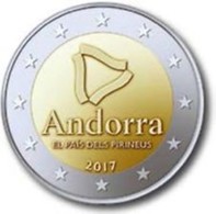 Andorra 2017    2 Euro Commemo  Land Van De Pyreneën    UNC Uit De Coincard  !! - Andorra