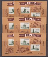 Belgie 1964 Ieper Privé-uitgifte Herinneringsblok  6x ** Mnh (44295) - Privé- & Lokale Post [PR & LO]