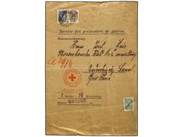 CHINA. 1918. TIENTSIN A RUSIA. Etiqueta De PAQUETE POSTAL (conteniendo Probablemente Libros). Texto Impreso SERVICE DES  - Other & Unclassified