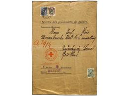 CHINA. 1918. TIENTSIN A RUSIA. Etiqueta De PAQUETE POSTAL (conteniendo Probablemente Libros). Texto Impreso SERVICE DES  - Andere & Zonder Classificatie