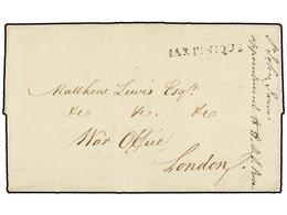 MARTINICA. 1794 (9 Septiembre). TROIS ISLETS (Martinique) To LONDON. SECOND BRITISH OCCUPATION (23th March 1794 Until 27 - Autres & Non Classés