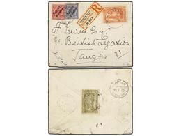 MARRUECOS: CORREO LOCAL. Yv.54. 1900. MARRAKECH A TANGER. Sobre Circulado Por Correo Certificado Con Sellos Del Correo L - Andere & Zonder Classificatie