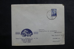 TURQUIE - Enveloppe Commerciale De Istanbul Pour La Belgique - L 39960 - Storia Postale