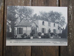 CPA 44 SAINT SEBASTIEN LES NANTES L'ECOBUT CHATEAU - Saint-Sébastien-sur-Loire