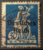 DEUTSCHES REICH - Canceled - Mi 123 (182III) - Abart: White Triangle In Rock Below Right - Used Stamps