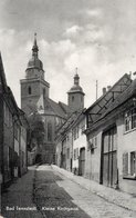 BAD TENNSTEDT-KLEINE KIRCHGASSE-REAL PHOTO-VIAGGIATA  1959 - Bad Tennstedt