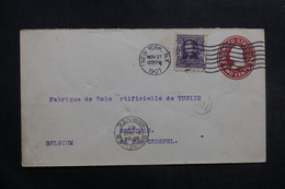ETATS UNIS - Entier Postal + Complément De New York En 1907 Pour La Belgique - L 40020 - 1901-20