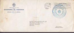 MINISTERIO DE HACIENDA Aduana De La HABANA 1960 Cover Letra AARHUS SMELTEOSTFABRIK Denmark (2 Scans) - Briefe U. Dokumente