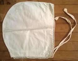 Bonnet De Nuit Ancien /h - Spitzen Und Stoffe