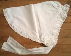 Bonnet De Nuit Ancien /i - Encajes Y Tejidos