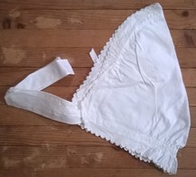 Bonnet De Nuit Ancien /j - Spitzen Und Stoffe