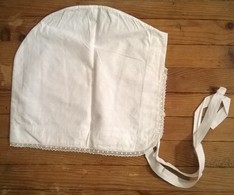 Bonnet De Nuit Ancien /n - Spitzen Und Stoffe